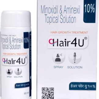 HAIR 4U 10% LOTION 60 ML Glenmark Pharmaceuticals Ltd