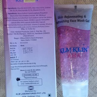 KLMKLIN AHA FACE WASH GEL 100gm KLM Laboratories Pvt Ltd