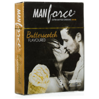 MANFORCE CONDOM BUTTERSCOTCH