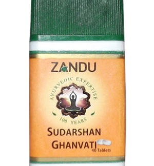 Zandu Sudarshan Ghanvati tablets
