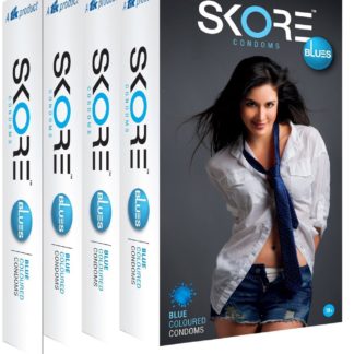 SKORE BLUES CONDOM_10 condom _TTK Healthcare