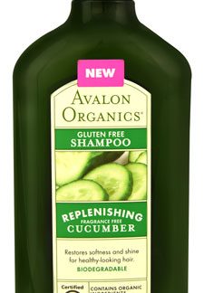 Avalon Organics Shampoo Gluten Free Cucumber Fragrance Free    11 fl oz (325ml)