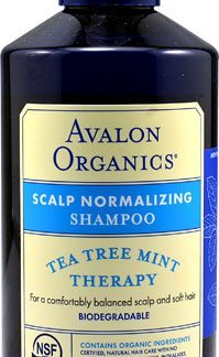 Avalon Organics Tea Tree Mint Scalp Normalizing Shampoo    14 fl oz (0.4ltr)