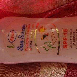 Ayur Sunscreen Lotion SPF 15
