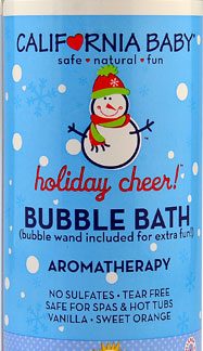 California Baby Bubble Bath Holiday Cheer! Vanilla and Sweet Orange    13 fl oz/384ml