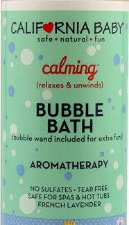 California Baby Calming  Aromatherapy Bubble Bath French Lavender    13 fl oz(384ml)