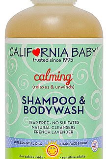 California Baby Calming  Shampoo and Bodywash French Lavender    8.5 fl oz(251ml)