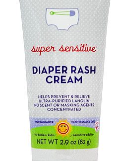 California Baby Diaper Rash Cream Super Sensitive Fragrance Free    2.9 oz/82gm