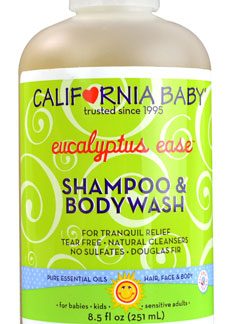 California Baby Shampoo & Body Wash Eucalyptus Ease    8.5 fl oz/251ml
