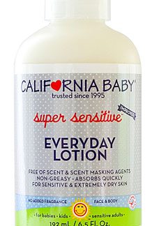 California Baby Super Sensitive  Everyday Lotion No Fragrance    6.5 fl oz/192ml