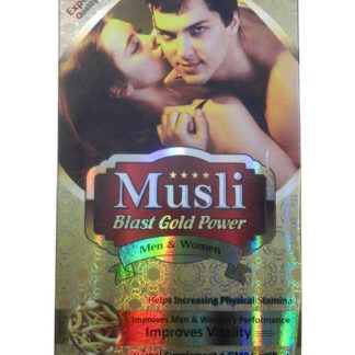 MUSLI BLAST GOLD POWER Capsules-20 capsules-Dr.Chopra Pharmacls