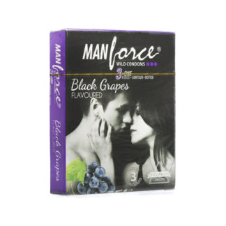 MANFORCE WILD BLACK GRAPES CONDOM_3 condom _Mankind Pharma