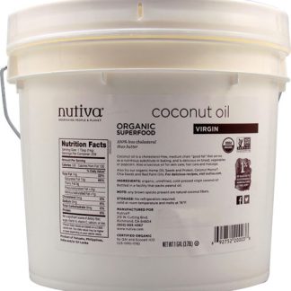 Nutiva Organic Virgin Coconut Oil    1 Gallon (3.78 ltr)