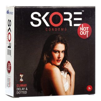 SKORE NOT OUT CONDOM_3 condom _TTK Healthcare