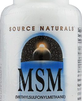 Source Naturals MSM with Vitamin C    750 mg   120 Tablets