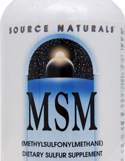 Source Naturals MSM with Vitamin C    750 mg   240 Tablets