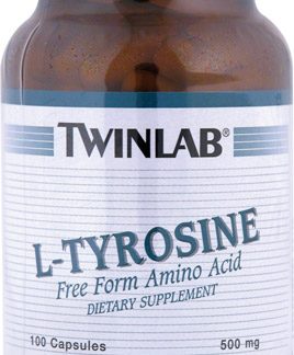 Twinlab L Tyrosine 500 mg (100 Capsules)