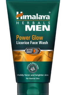 MEN POWER GLOW LICORICE FACE WASH 100 ML  Himalaya Drug