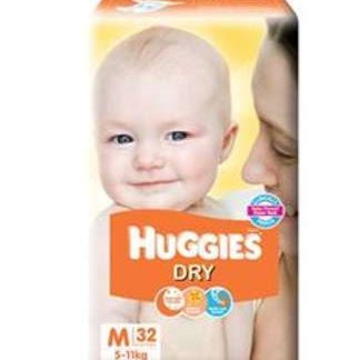 HUGGIES DRY DIAPER (MEDIUM) 32 diapers  Hindustan Unilever Ltd