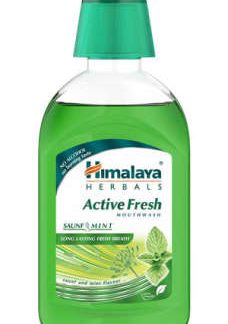 ACTIVE FRESH MOUTH WASH MINT 215 ML  Himalaya Drug