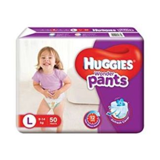 HUGGIES WONDER PANTS DIAPER (LARGE) 50 diapers  Hindustan Unilever Ltd