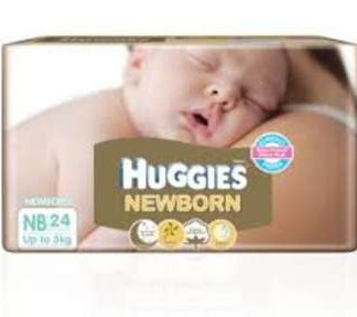 HUGGIES NEW BORN BABY DIAPER 24 diapers  Hindustan Unilever Ltd