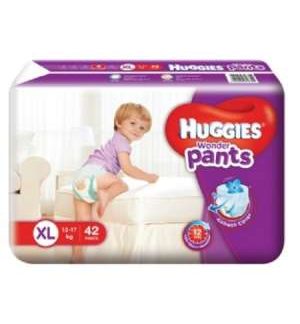 HUGGIES WONDER PANTS DIAPER (XL) 42 diapers  Hindustan Unilever Ltd