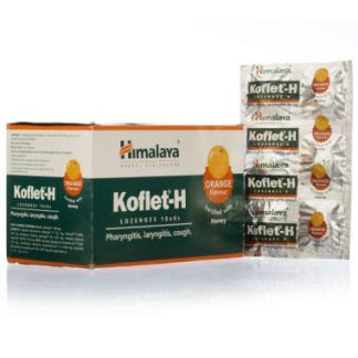 KOFLET H (ORANGE) LOZENGES 6 lozengess  Himalaya Drug