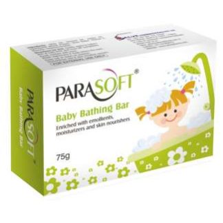 PARASOFT BABY BATHING SOAP 75gm
