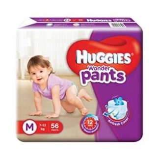 HUGGIES WONDER PANTS DIAPER (MEDIUM) 56 diapers  Hindustan Unilever Ltd
