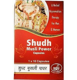 Shudh Musli Power 30 Capsules For Stamina Energy Vigor & Vitality Men & woman