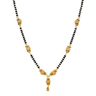 YouBella Gold Plated Mangalsutra for Women (Golden)(MSC_447)