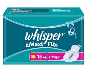 WHISPER MAXI FIT L WINGS PADS