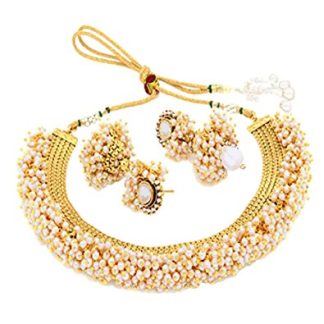 Sukkhi Choker Necklace for Women (Golden) (N71437GLDPAP3050)