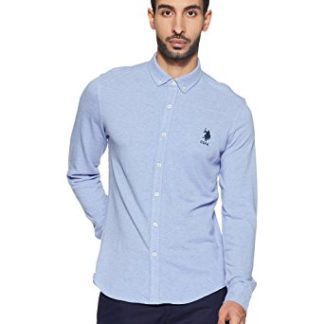 US Polo Association Mens Solid Regular Fit T Shirt