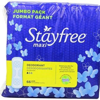 Stayfree Maxi Pads Deodorant 66 pads