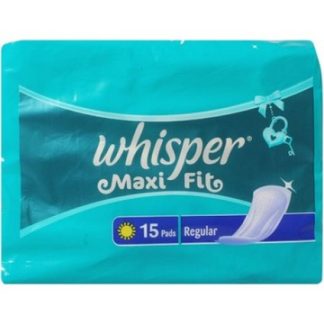 WHISPER MAXI FIT REGULAR PADS