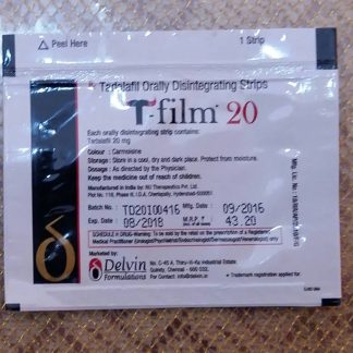 T FILM 20 mg STRIP Delvin Formulations Pvt Ltd
