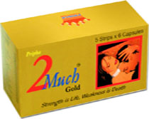 2 Much Gold capsules
