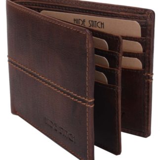 HIDE STITCH Leather Brown Formal Regular Wallet