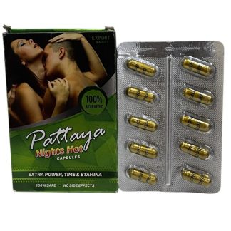 PATTAYA NIGHTS HOT capsules Dr.Chopra Pharmacls