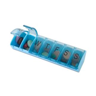Equinox Pillmate Pocket Once Daily 7 Day Pill Dispensar Blue (EQ PB 19023)