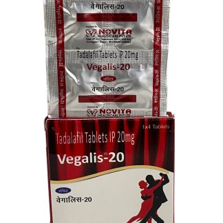 VEGALIS 20mg tablet Novita Healthcare Pvt Ltd