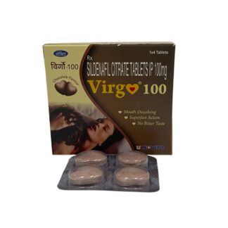 VIRGO 100 mg MOUTH DISSOLVING SILDENAFIL tablet