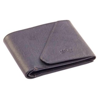 Woodland Imports PU Black Formal Short Wallet