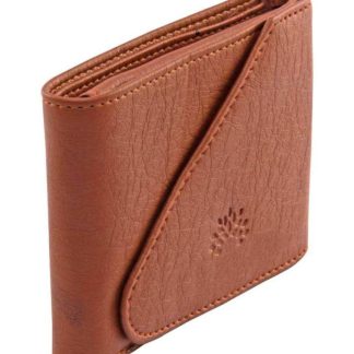 Woodland Imports PU Tan Formal Short Wallet