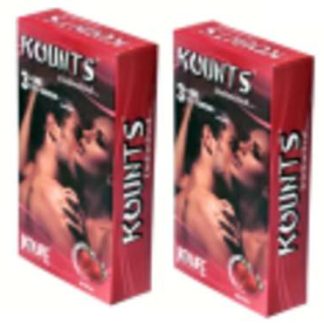 Kounts Condom Strawberry Jio life global