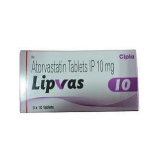 Lipvas 10 mg Tablet