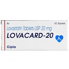 Lovacard 20 mg Tablet