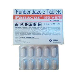 PANACUR 150 MG 10 TABLETS